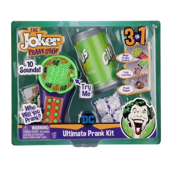 The Joker Prank Shop Ultimate Prank Kit - 10 Sounds - Trick Soda Can - Picture 1 of 4